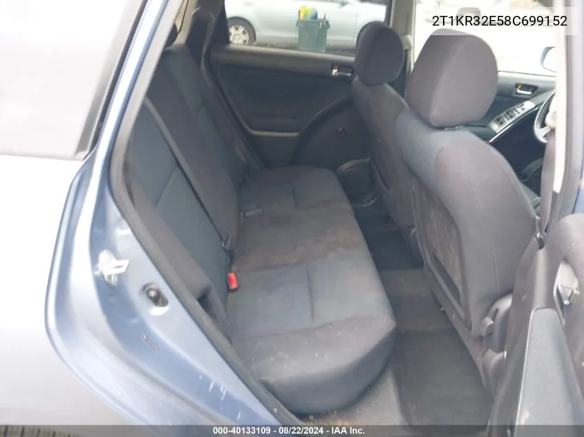 2T1KR32E58C699152 2008 Toyota Matrix Xr