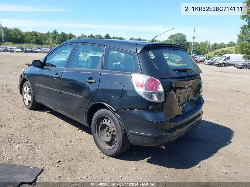 2T1KR32E28C714111 2008 Toyota Matrix