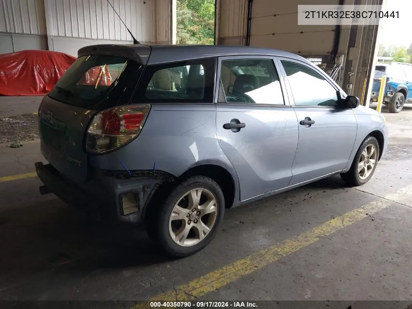 2T1KR32E38C710441 2008 Toyota Matrix