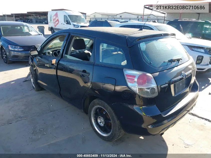 2T1KR32E08C710686 2008 Toyota Matrix