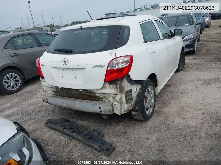 2T1KU40E29C078623 2009 Toyota Matrix