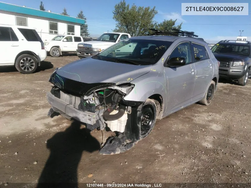 2T1LE40EX9C008627 2009 Toyota Corolla Matrix S