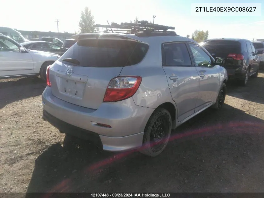 2009 Toyota Corolla Matrix S VIN: 2T1LE40EX9C008627 Lot: 12107448