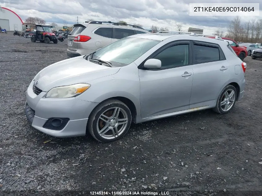 2009 Toyota Matrix Xr VIN: 2T1KE40E69C014064 Lot: 12145314