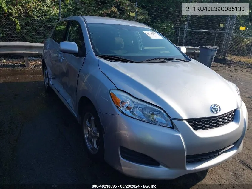 2T1KU40E39C085130 2009 Toyota Matrix