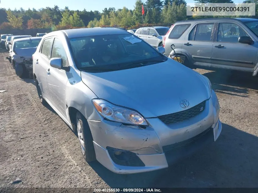 2T1LE40E99C004391 2009 Toyota Matrix S