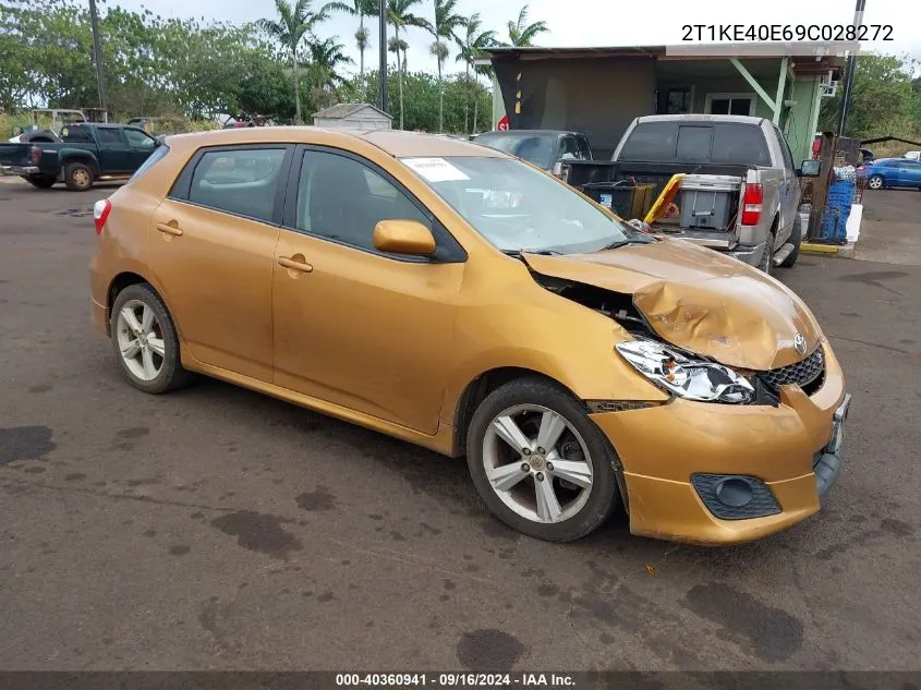 2T1KE40E69C028272 2009 Toyota Matrix S