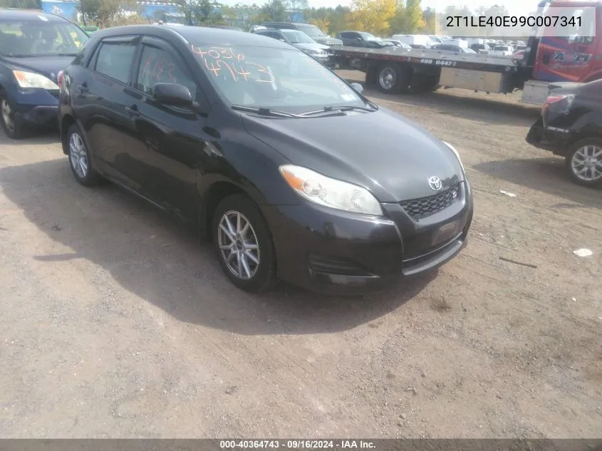 2009 Toyota Matrix S VIN: 2T1LE40E99C007341 Lot: 40364743