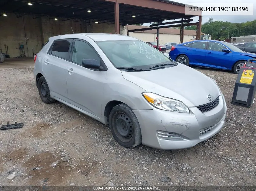 2T1KU40E19C188496 2009 Toyota Matrix