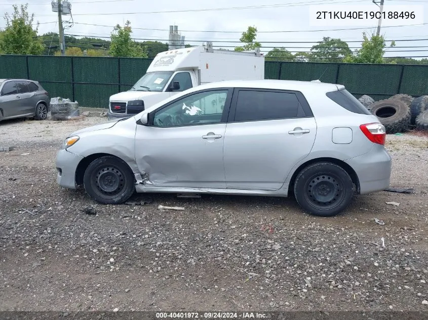 2T1KU40E19C188496 2009 Toyota Matrix