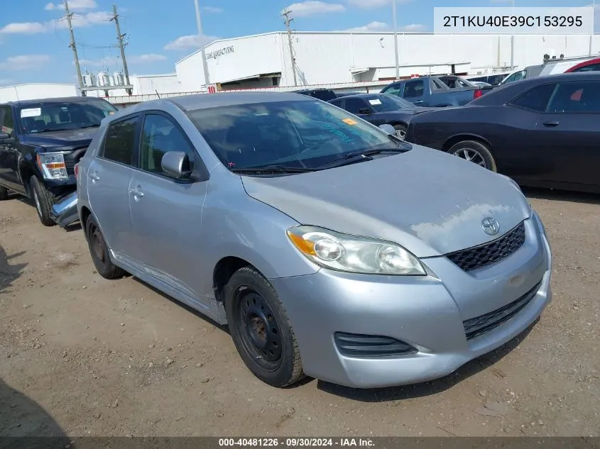 2T1KU40E39C153295 2009 Toyota Matrix