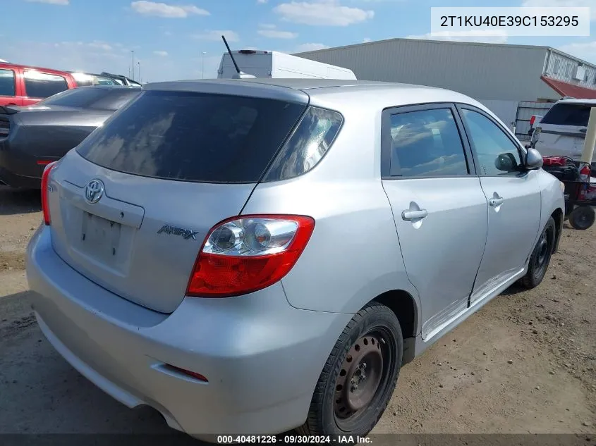 2T1KU40E39C153295 2009 Toyota Matrix