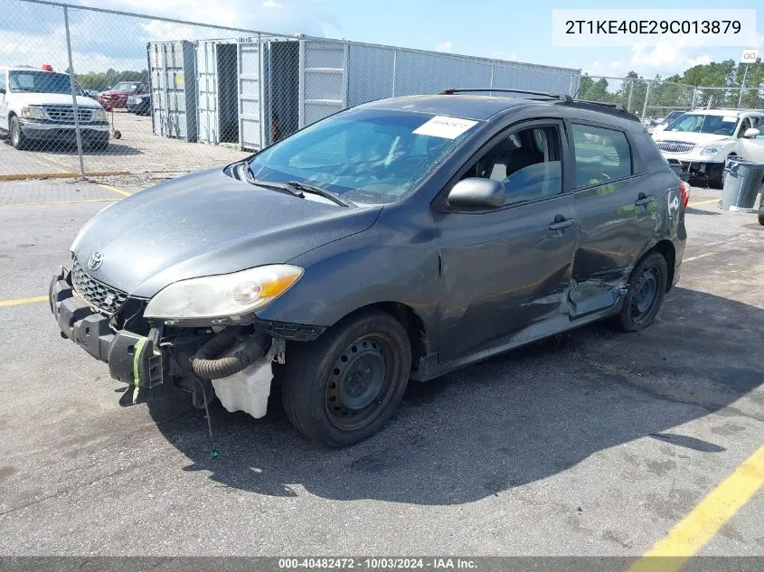 2009 Toyota Matrix S VIN: 2T1KE40E29C013879 Lot: 40482472