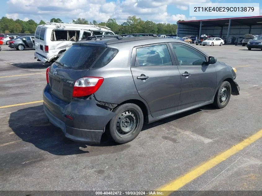 2009 Toyota Matrix S VIN: 2T1KE40E29C013879 Lot: 40482472