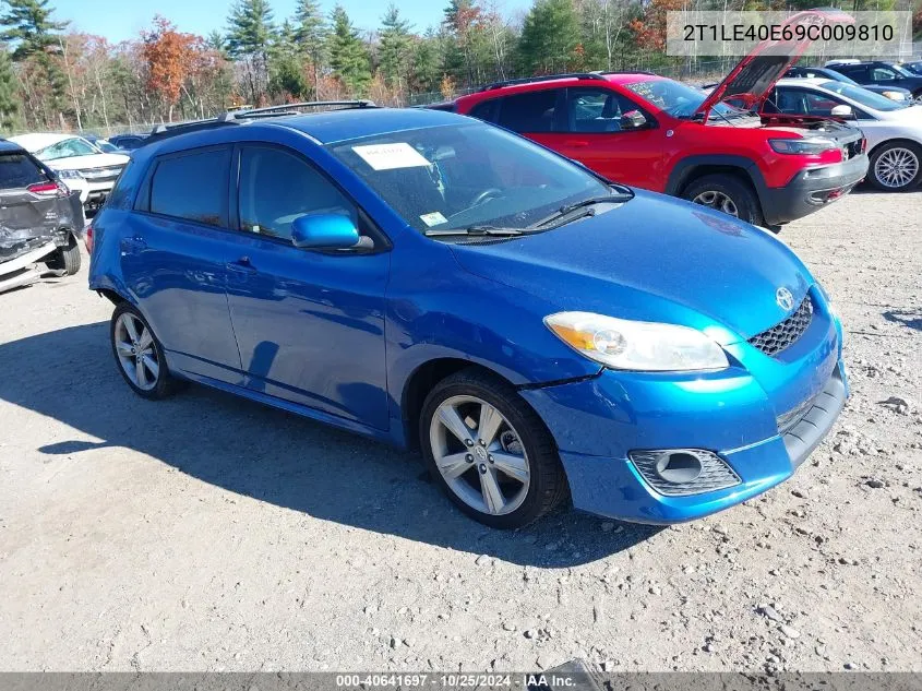 2009 Toyota Matrix S VIN: 2T1LE40E69C009810 Lot: 40641697