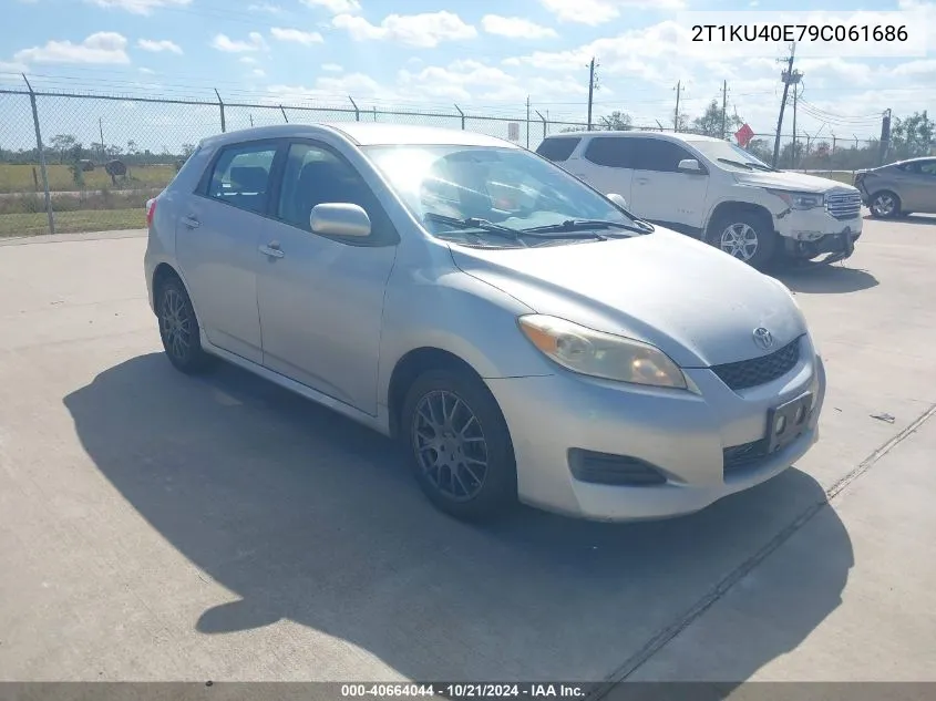 2009 Toyota Matrix VIN: 2T1KU40E79C061686 Lot: 40664044