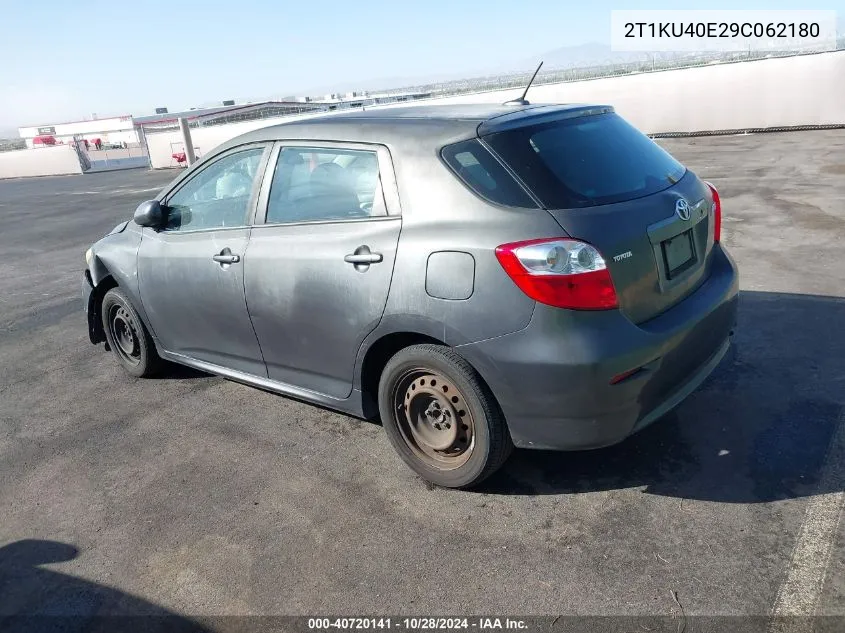 2T1KU40E29C062180 2009 Toyota Matrix