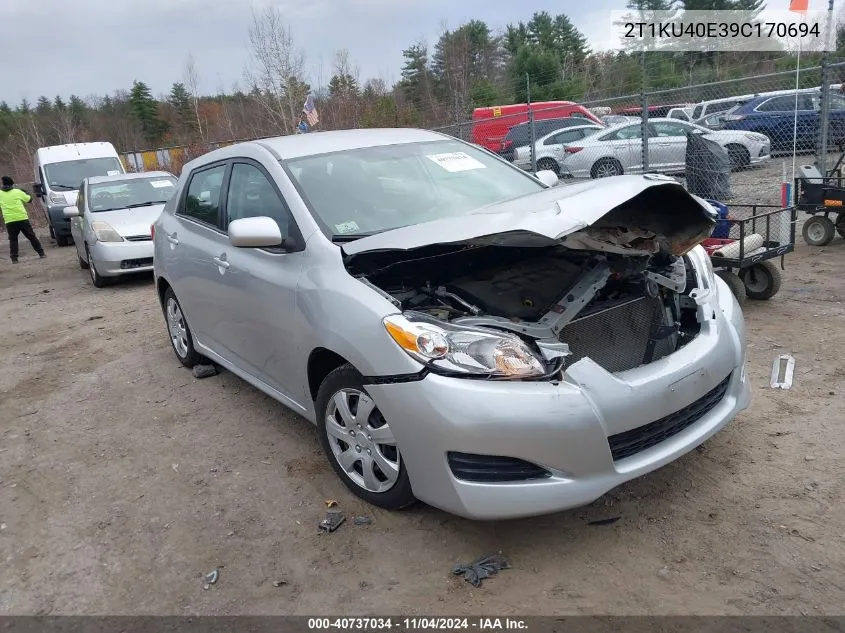 2T1KU40E39C170694 2009 Toyota Matrix