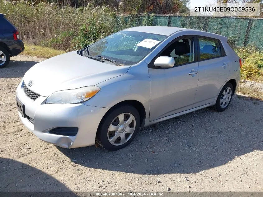 2T1KU40E09C059536 2009 Toyota Matrix