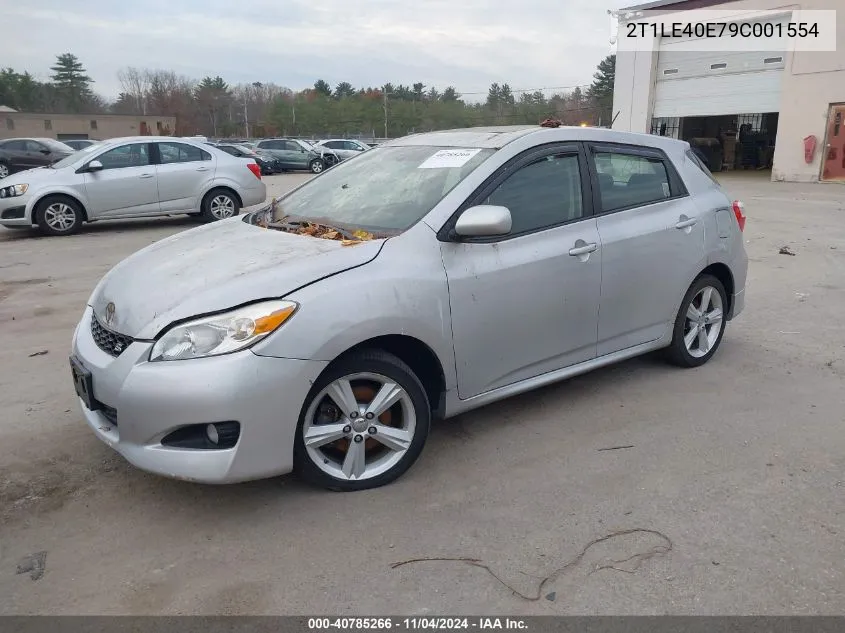 2T1LE40E79C001554 2009 Toyota Matrix S