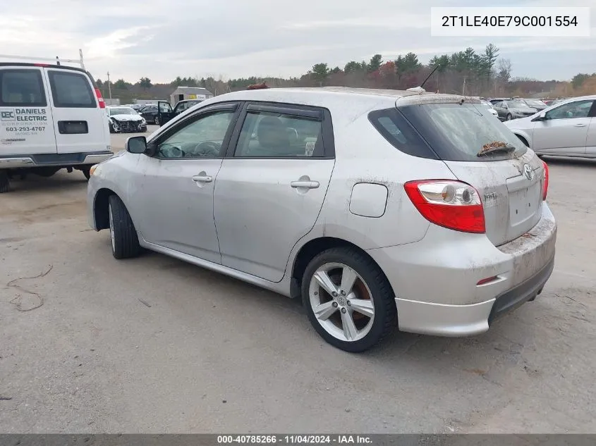 2T1LE40E79C001554 2009 Toyota Matrix S