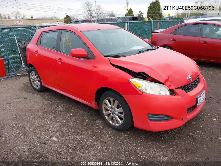 2009 Toyota Matrix VIN: 2T1KU40E59C068796 Lot: 40833996