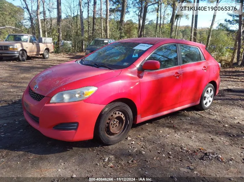 2T1KU40E19C065376 2009 Toyota Matrix