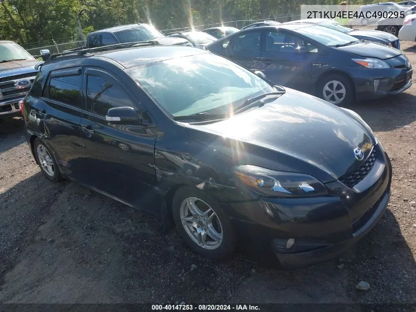 2010 Toyota Matrix VIN: 2T1KU4EE4AC490295 Lot: 40147253