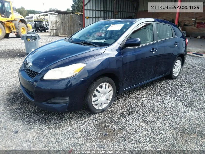 2T1KU4EE9AC354129 2010 Toyota Matrix