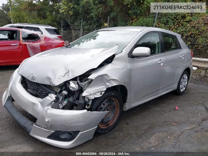 2010 Toyota Matrix VIN: 2T1KU4EE9AC324693 Lot: 40452854