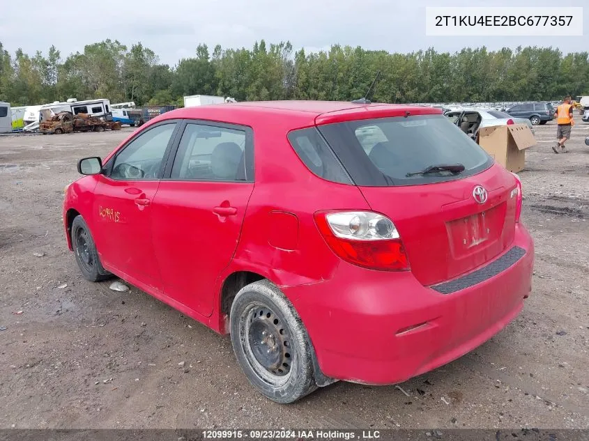 2T1KU4EE2BC677357 2011 Toyota Matrix Wagon