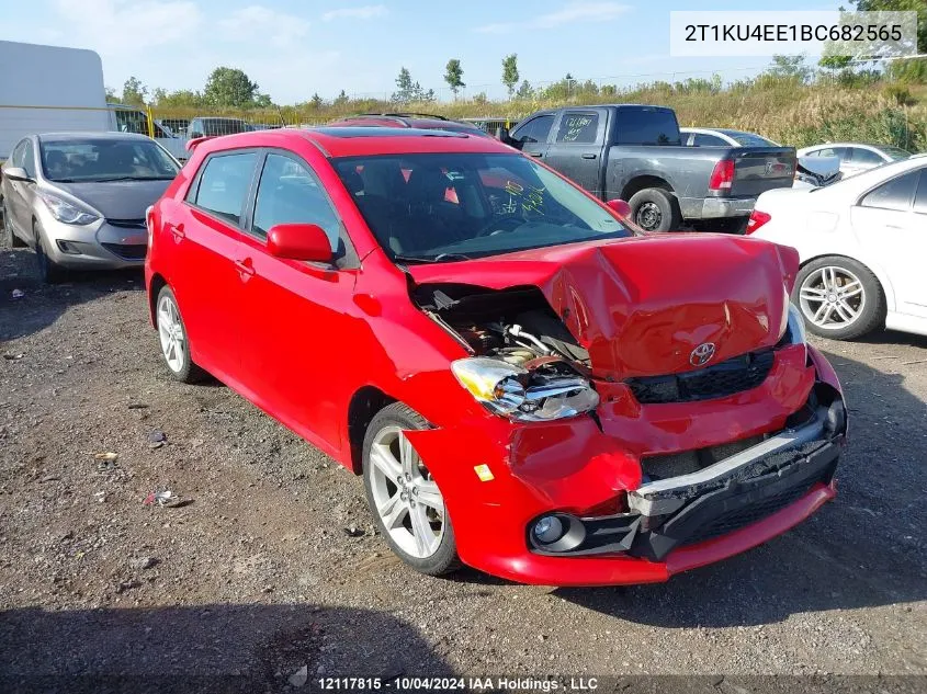 2T1KU4EE1BC682565 2011 Toyota Matrix