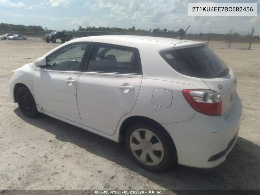 2011 Toyota Matrix VIN: 2T1KU4EE7BC682456 Lot: 39502158