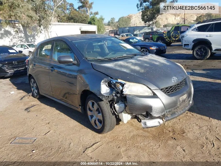 2011 Toyota Matrix VIN: 2T1KU4EE2BC566145 Lot: 40654114