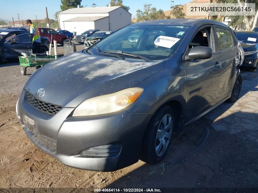 2011 Toyota Matrix VIN: 2T1KU4EE2BC566145 Lot: 40654114