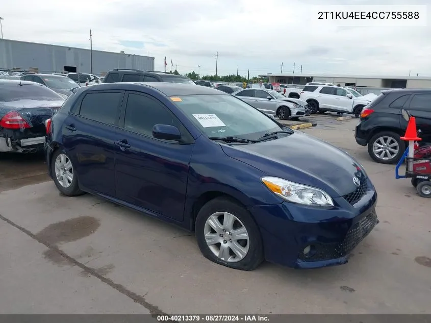 2T1KU4EE4CC755588 2012 Toyota Matrix L