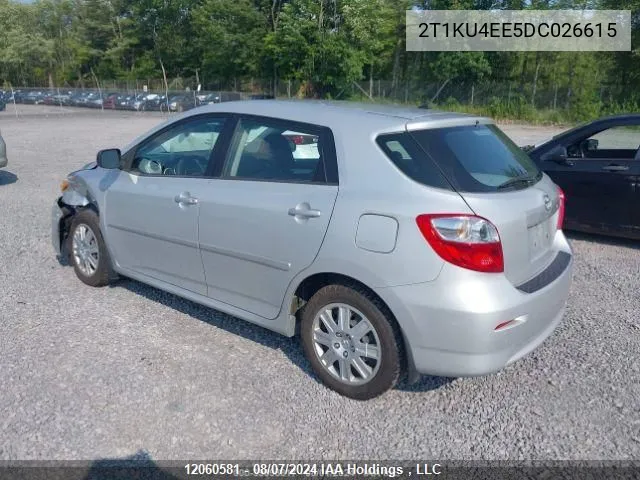 2T1KU4EE5DC026615 2013 Toyota Matrix