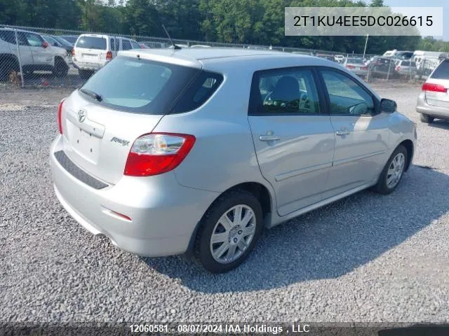 2T1KU4EE5DC026615 2013 Toyota Matrix