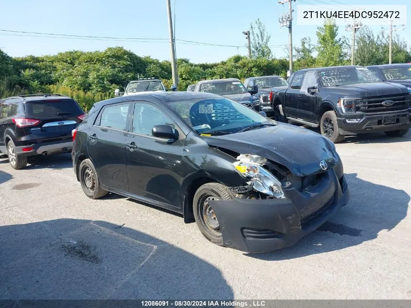 2T1KU4EE4DC952472 2013 Toyota Matrix