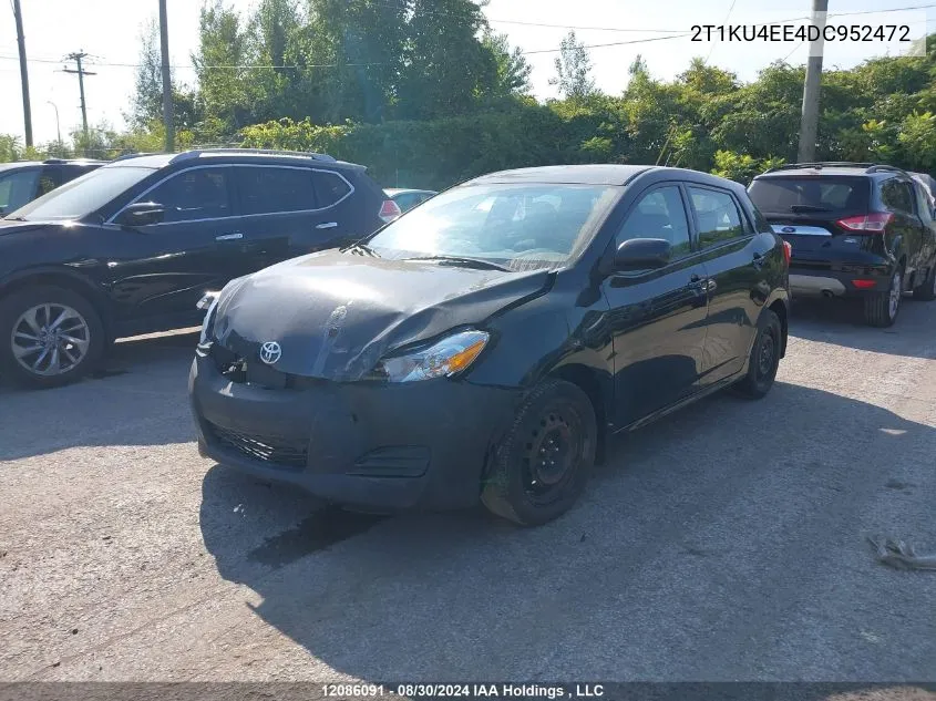 2T1KU4EE4DC952472 2013 Toyota Matrix