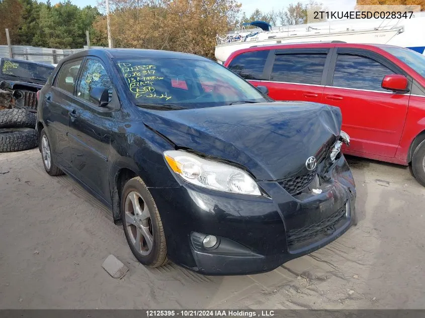 2013 Toyota Matrix Wagon VIN: 2T1KU4EE5DC028347 Lot: 12125395