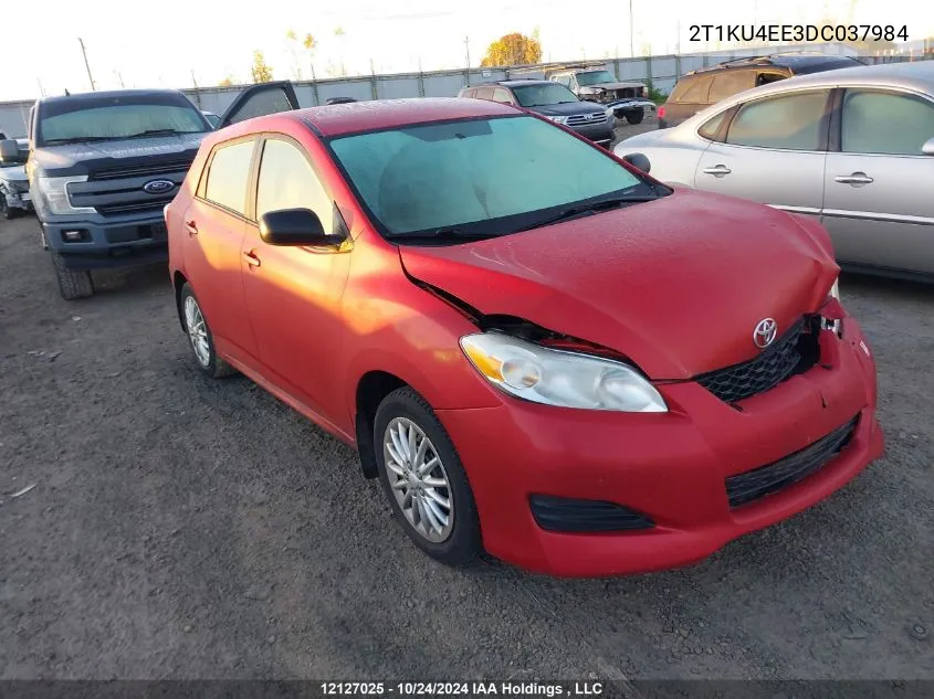 2T1KU4EE3DC037984 2013 Toyota Matrix Wagon