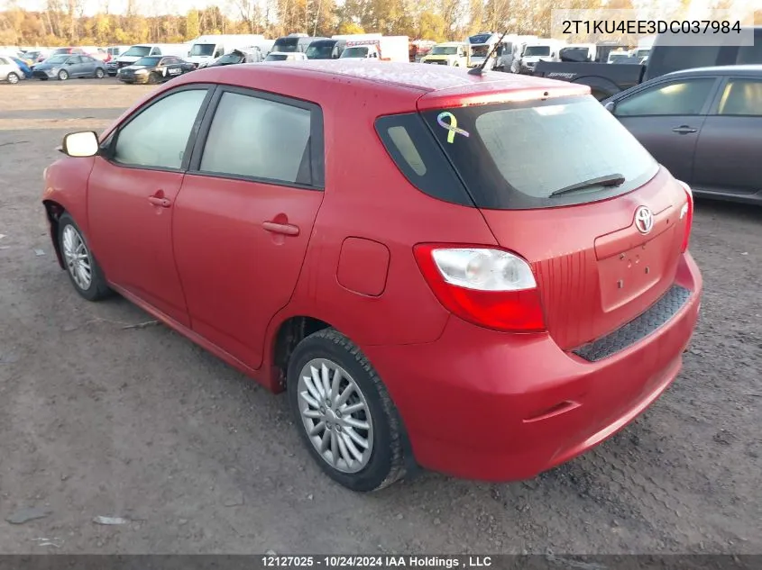 2T1KU4EE3DC037984 2013 Toyota Matrix Wagon