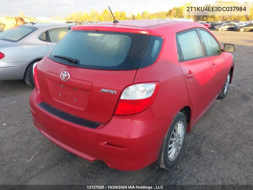 2T1KU4EE3DC037984 2013 Toyota Matrix Wagon