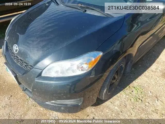 2T1KU4EE3DC038584 2013 Toyota Matrix