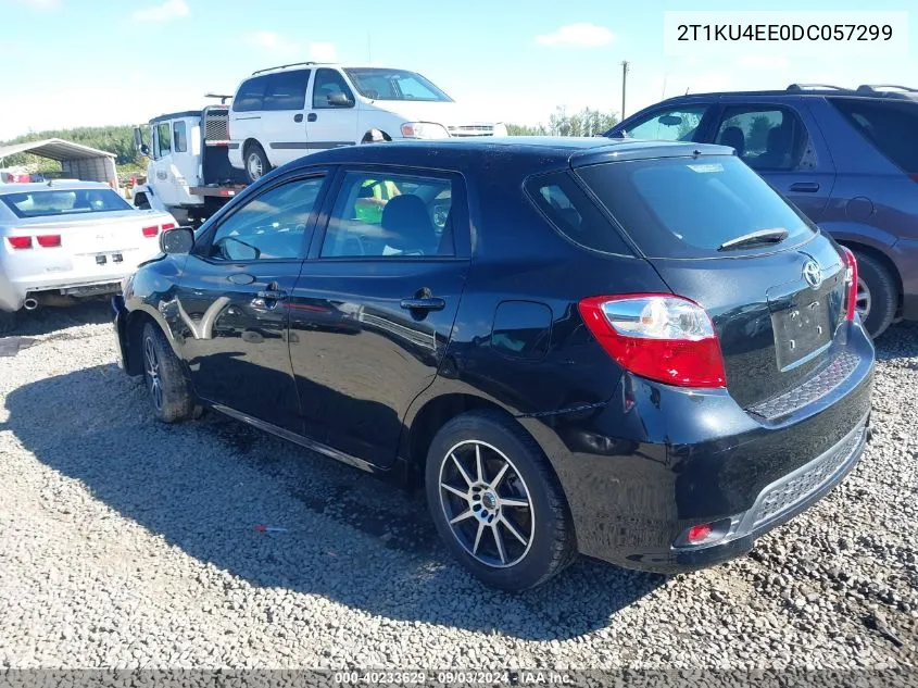 2013 Toyota Matrix L VIN: 2T1KU4EE0DC057299 Lot: 40233629