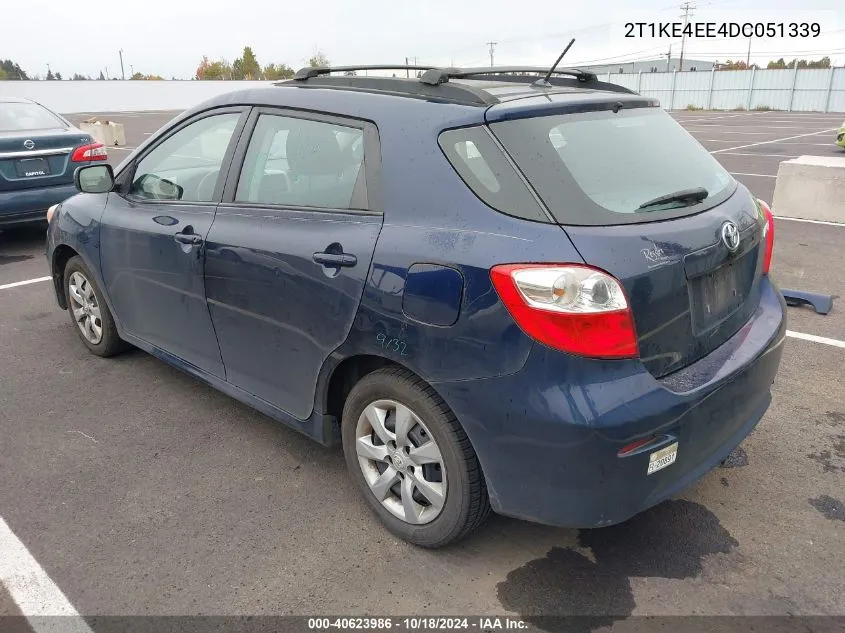 2T1KE4EE4DC051339 2013 Toyota Matrix S