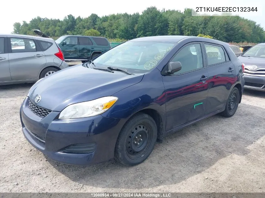 2T1KU4EE2EC132344 2014 Toyota Matrix