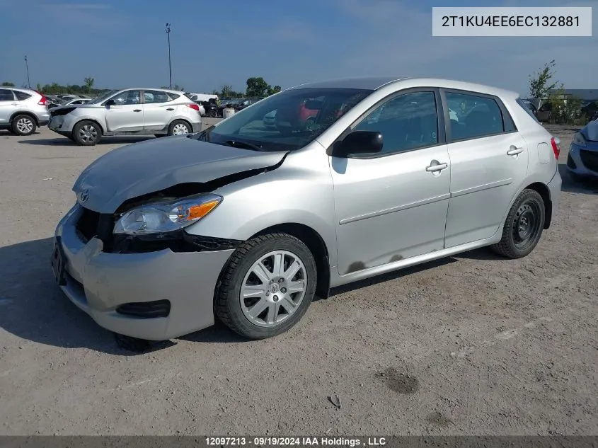 2T1KU4EE6EC132881 2014 Toyota Matrix Wagon