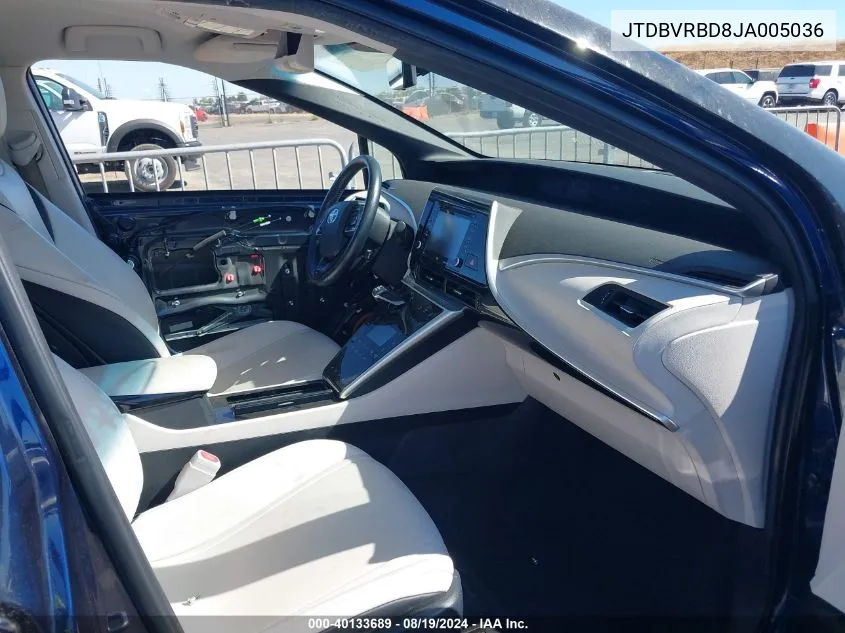 JTDBVRBD8JA005036 2018 Toyota Mirai